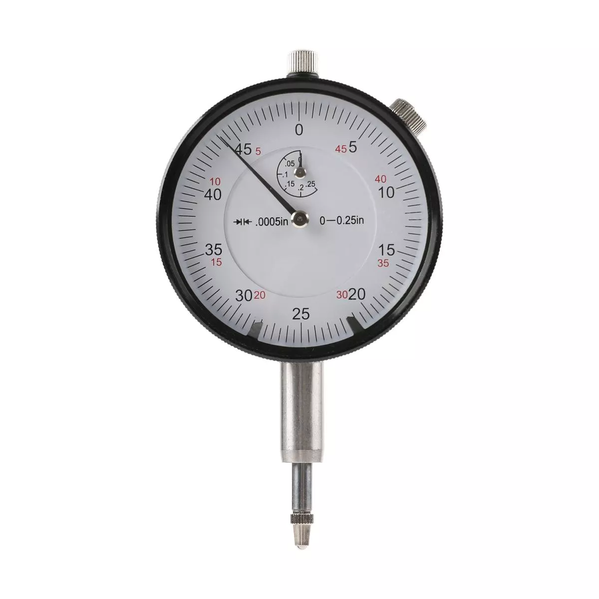 0-1/4 ” x 0.0005 ” Dial Indicator Lathe Tool High Precision 1/4 ” Hole