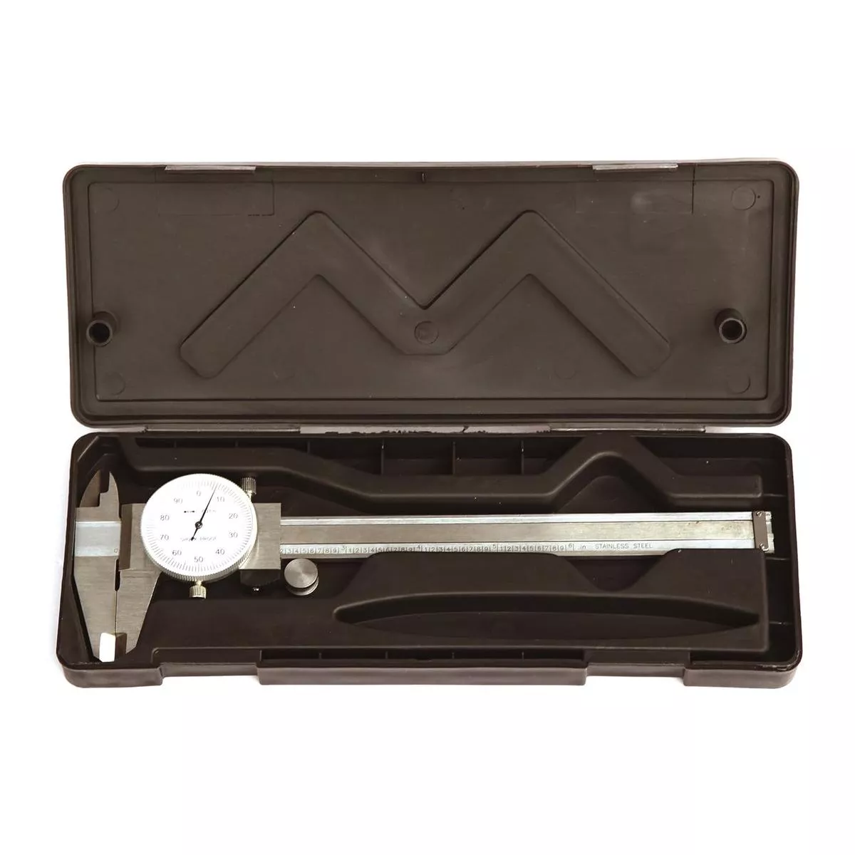 0 – 6 ” Carbon Steel 4 Way Imperial Dial Caliper .001 ” Shock Proof