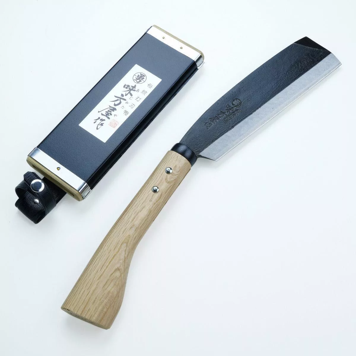 ”AJIKATAYA ” Echigo Japanese Hatchet / Machete Single-Edged KATABA old type 6.0