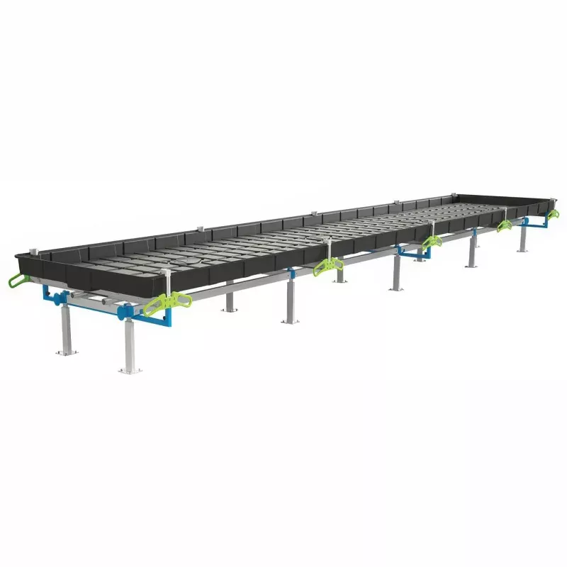 Botanicare Slide Bench: 4 Foot Width x 8.5 Foot System Length x 12 Inch Height