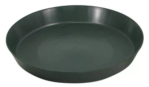 Green Premium Plastic Saucer 14 in (40/Cs)