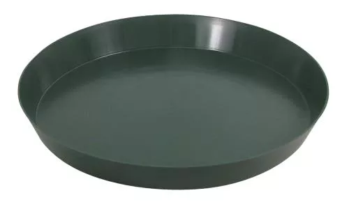 Green Premium Plastic Saucer 16 in (40/Cs)