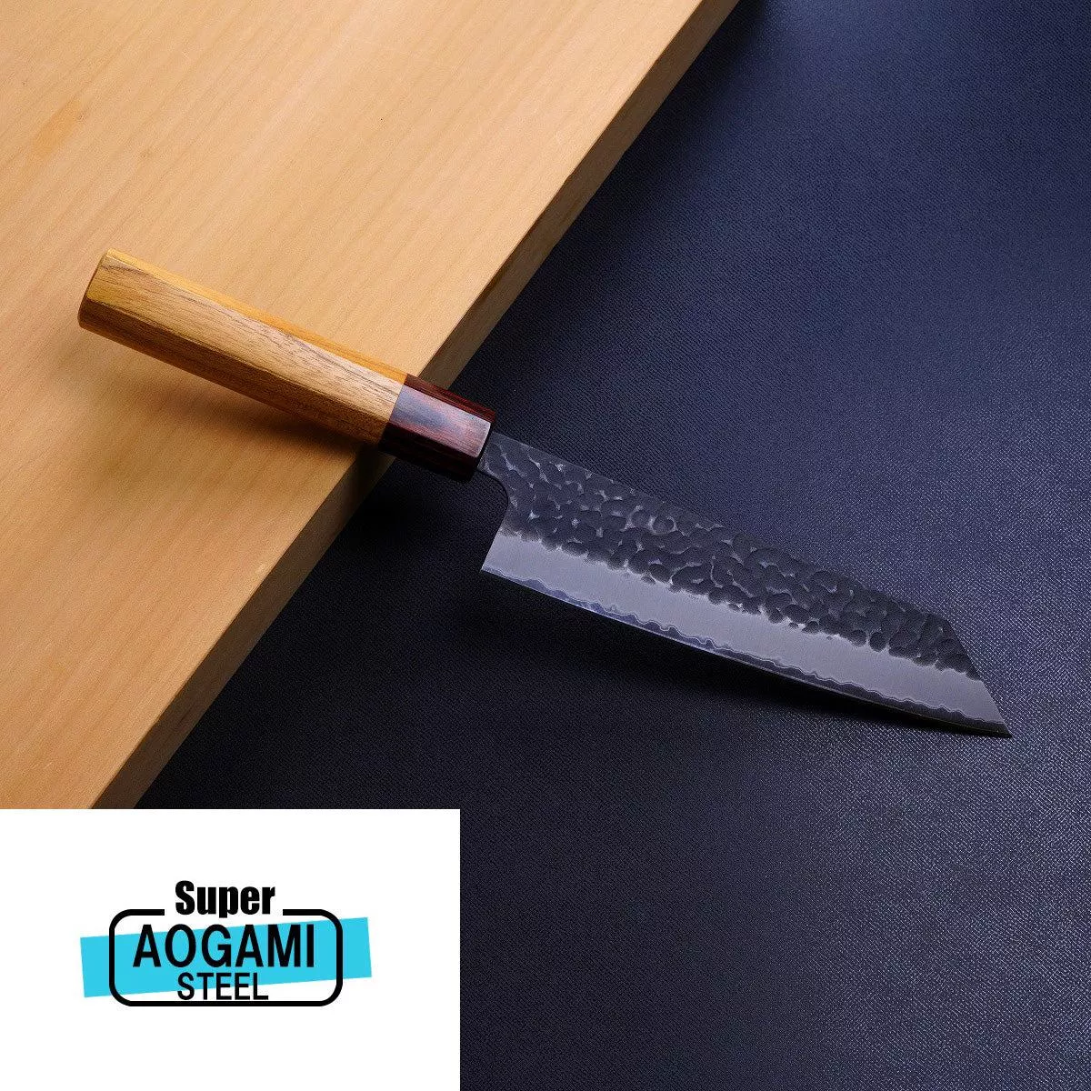”HONMAMON ” Bunka Aogami Super Steel, 170mm