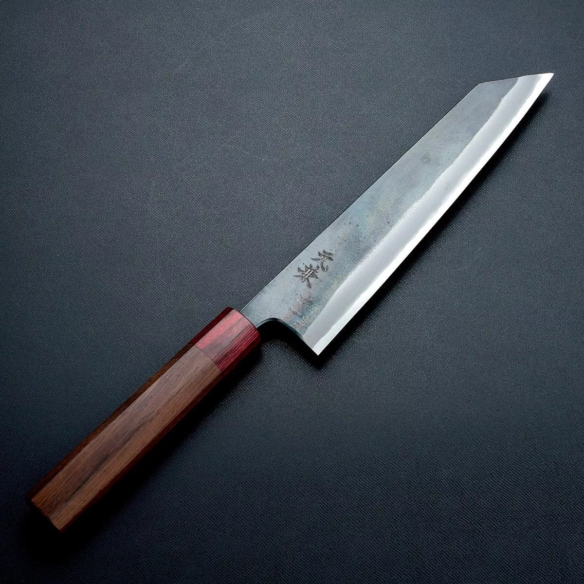 ”MOTOKANE ” Kiritsuke Gyuto Kurouchi Aogami Super Steel, Rosewood Handle, 210mm