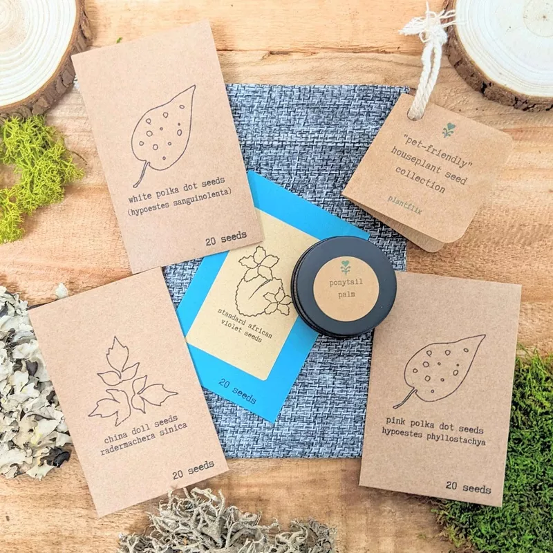 “Pet-Friendly” Houseplant Seed Collection