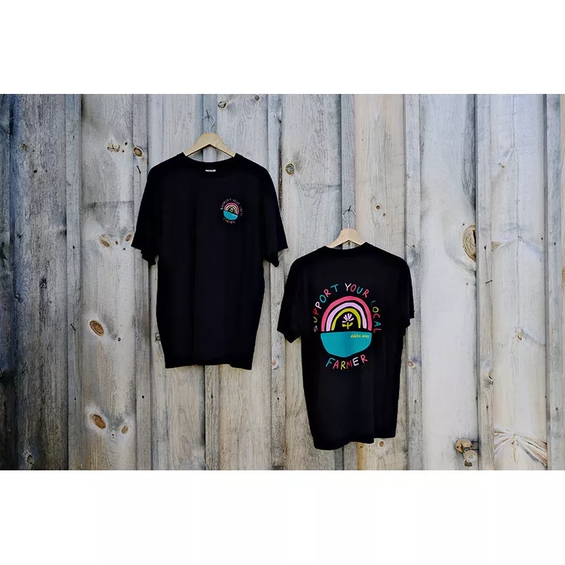 “Support Your Local Farmer” Dahlia May T-Shirts (New)